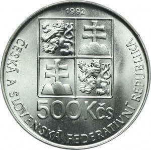 Czechoslovakia, 500 crowns 1992