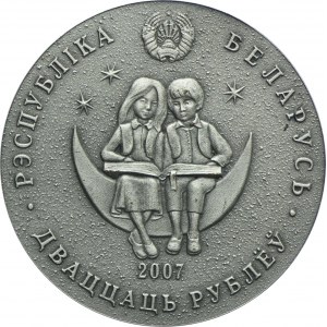 Białoruś, 20 rubli 2007 Po drugiej stronie lustra