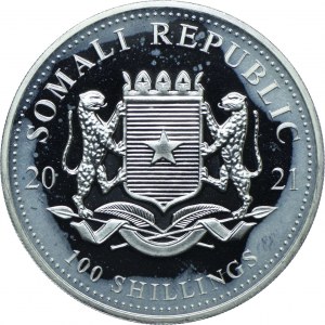 Somalia, 100 shillings 2021