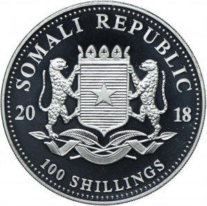 Somalia, 100 shillings 2018