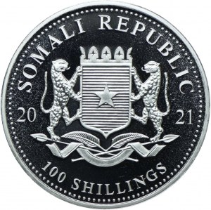 Somalia, 100 shillings 2021