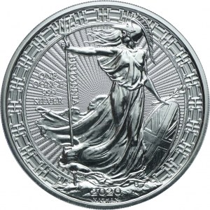 United Kingdom, £2 2020 Britannia