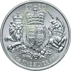 United Kingdom, £2 2020 Royal Coat of Arms