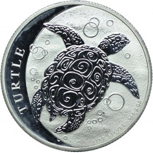 Niue, 2 dolary 2022 Żółw