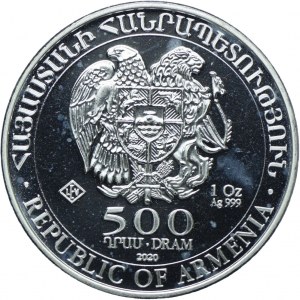 Armenia, 500 dram 2020