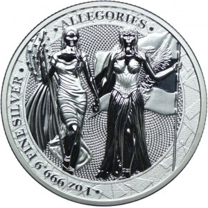 Germania Mint, 5 mark 2019 Allegories