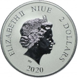 Niue, 2 dolary 2020