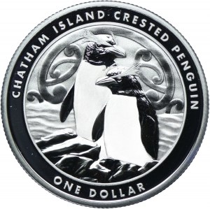New Zealand, $1 2020 Penguins