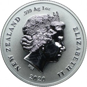 New Zealand, $1 2020 Penguins