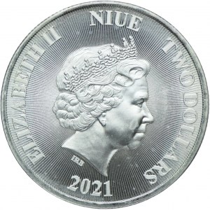 Niue, $2 2021
