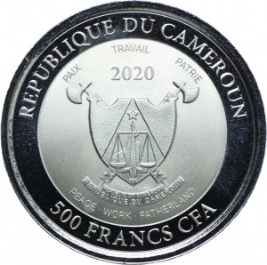 Cameroon, 500 francs 2020