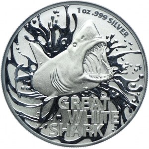 Australia, 1 dolar 2021 Rekin Biały