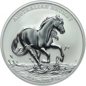 Australia, $1 2020 Horse