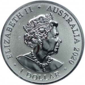 Australia, 1 dolar 2020 Pająk