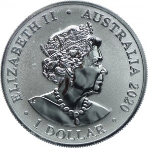 Australia, $1 2020 Spider