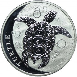 Niue, Elżbieta II, 2 dolary 2022 Żółw