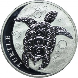 Niue, Elizabeth II, $2 2022 Turtle