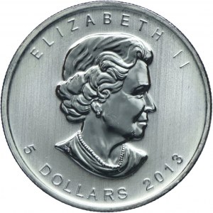 Kanada, Elżbieta II, 5 dolarów 2013