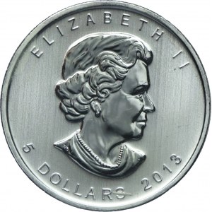 Kanada, Elżbieta II, 5 dolarów 2013