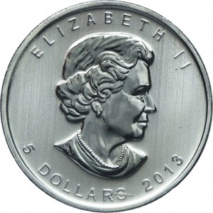Canada, Elizabeth II, $5 2013