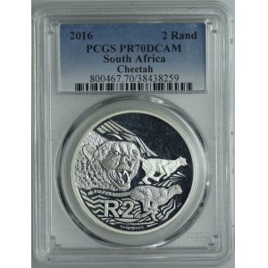 RPA, 2 randy 2016 Gepard, PCGS PR70