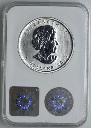 Canada, $5 2013, GCN MS70