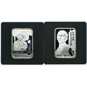 Zestaw 20 złotych 2005, 2010 Malarze (2szt.)