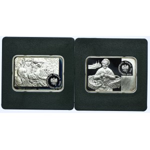 Zestaw III RP, 20 złotych 2004, 2006 Malarze (2szt.)