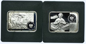 Third Republic set, 20 gold 2004, 2006 Painters (2pcs).