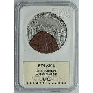 III RP, 20 złotych 2002 Zamek w Malborku