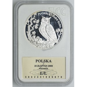 20 złotych 2005 Puchacz