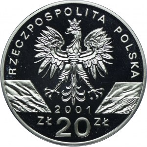 III RP, 20 złotych 2001, Paź Królowej