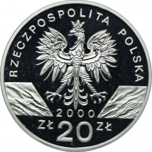 III RP, 20 złotych 2000 Dudek