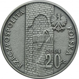 III RP, 20 złotych 2004 Pamięci Ofiar Getta w Łodzi