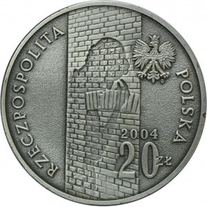 III RP, 20 złotych 2004 Pamięci Ofiar Getta w Łodzi