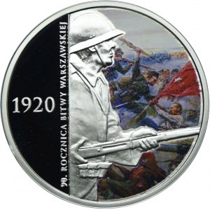 III RP, 20 złotych 2010, 90. rocznica Bitwy Warszawskiej