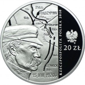 PLN 20, 2010, 90th anniversary of the Battle of Warsaw