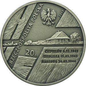 III RP, 20 zl 2012 Poles saving Jews