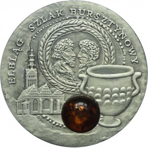 Niue, 1 dolar 2009 Szlak Bursztynowy - Elbląg