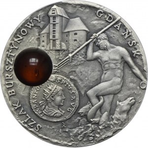 Niue, 1 dolar 2008 Szlak Bursztynowy - Gdańsk