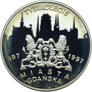 III RP, 20 złotych 1996 Tysiąclecie Miasta Gdańska