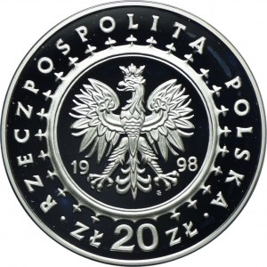 20 gold 1998, Kórnik Castle