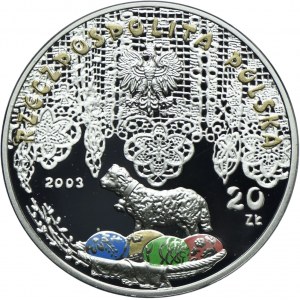 III RP, 20 złotych 2003 Śmigus - Dyngus
