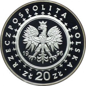 20 gold 1996, Lidzbark Warmiński Castle