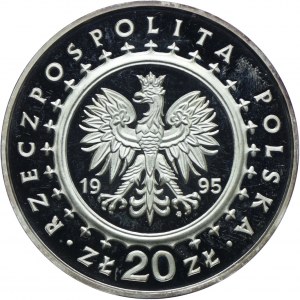 20 gold 1995, Royal Palace in Lazienki Park.