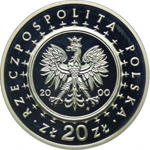 III RP, 20 złotych 2000 Pałac w Wilanowie