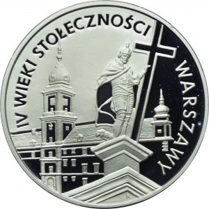20 gold 1996, Fourth Centuries of the Capital of Warsaw