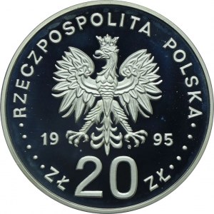III RP, 20 złotych 1995, 500 Lat Województwa Płockiego