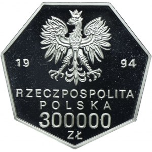 III RP, 300.000 złotych 1994, 70-lecie Odrodzenia Banku Polskiego