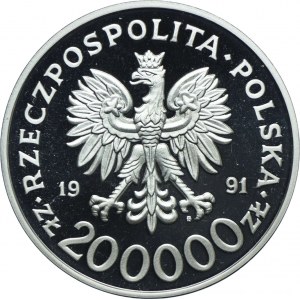200.000 złotych 1991 Igrzyska XXV Olimpiady Barcelona 1992